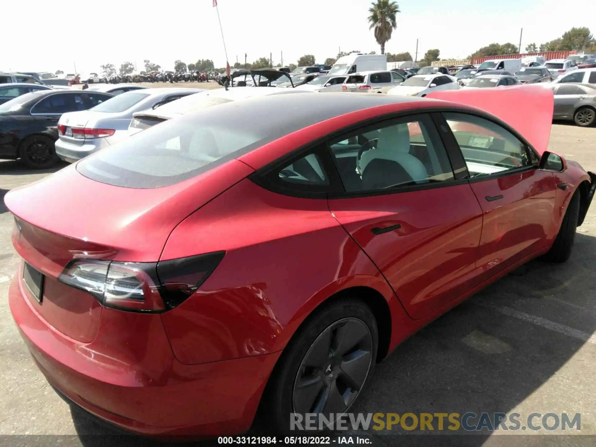 4 Photograph of a damaged car 5YJ3E1EA4MF096745 TESLA MODEL 3 2021