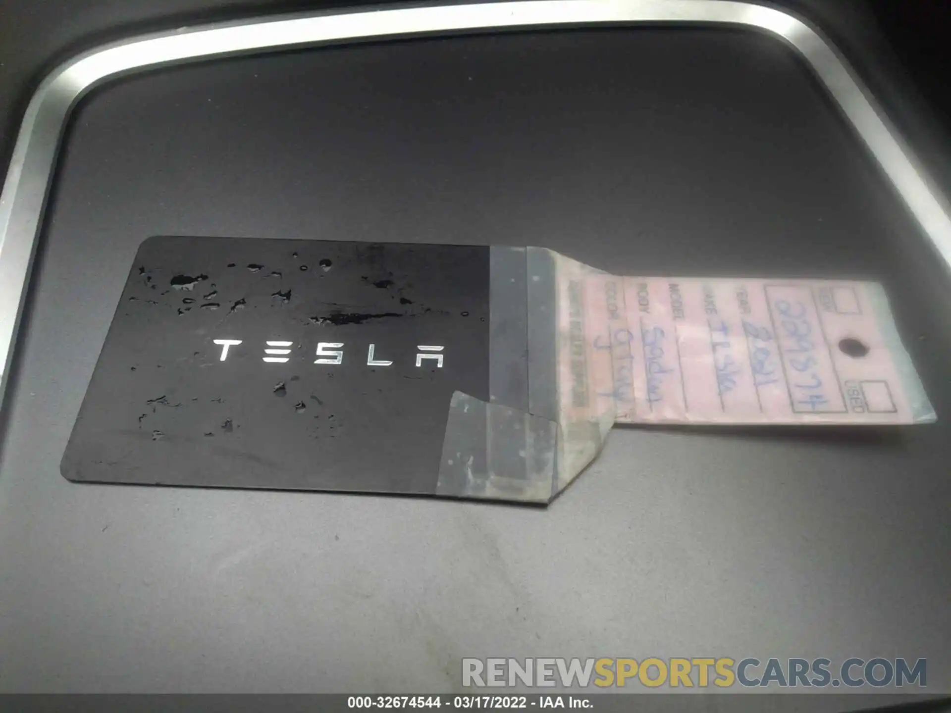 11 Photograph of a damaged car 5YJ3E1EA4MF098124 TESLA MODEL 3 2021