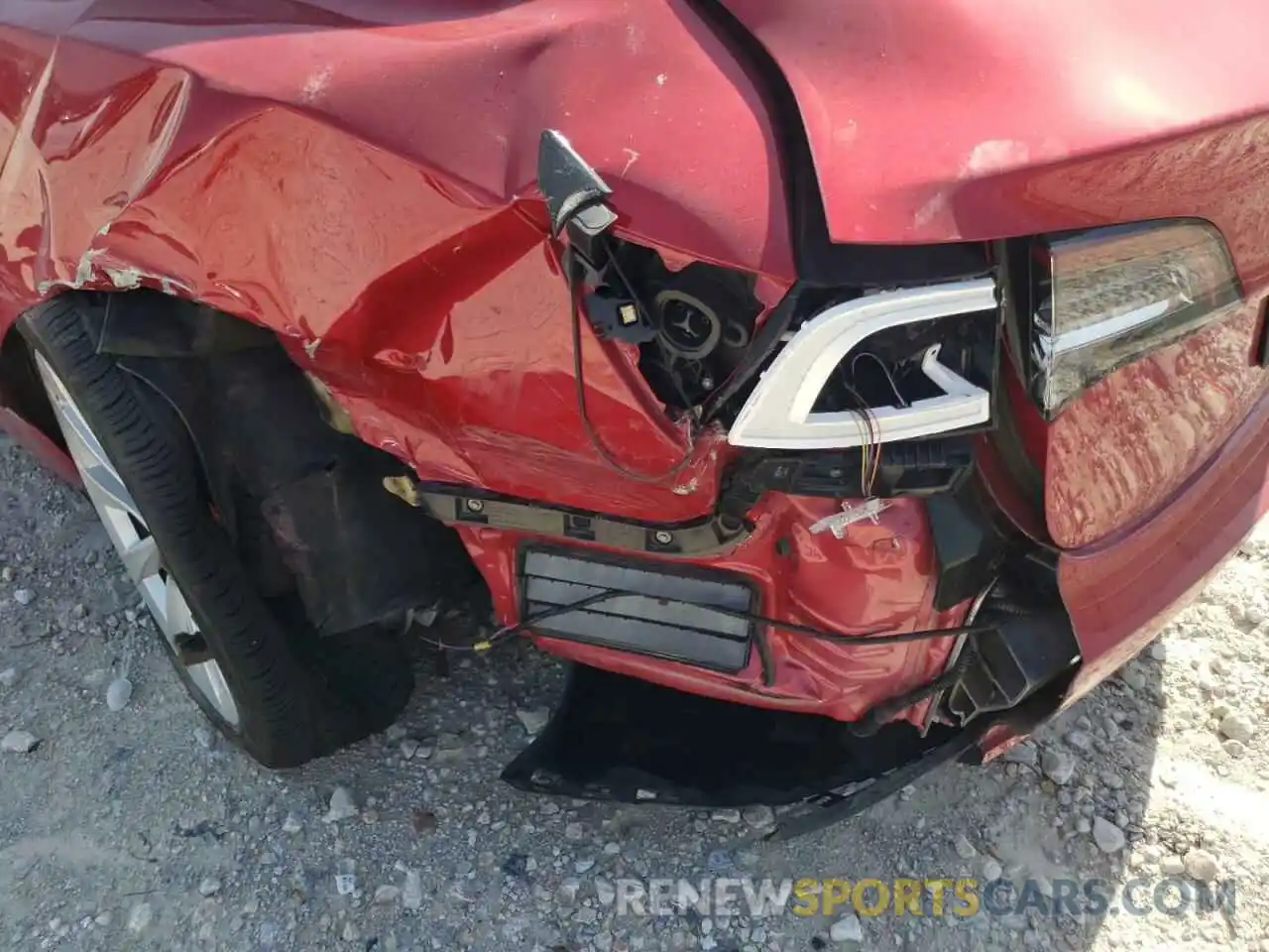 9 Photograph of a damaged car 5YJ3E1EA4MF851263 TESLA MODEL 3 2021