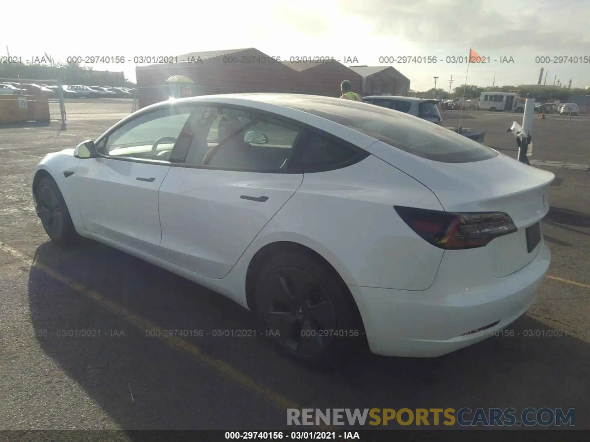 3 Photograph of a damaged car 5YJ3E1EA4MF852025 TESLA MODEL 3 2021