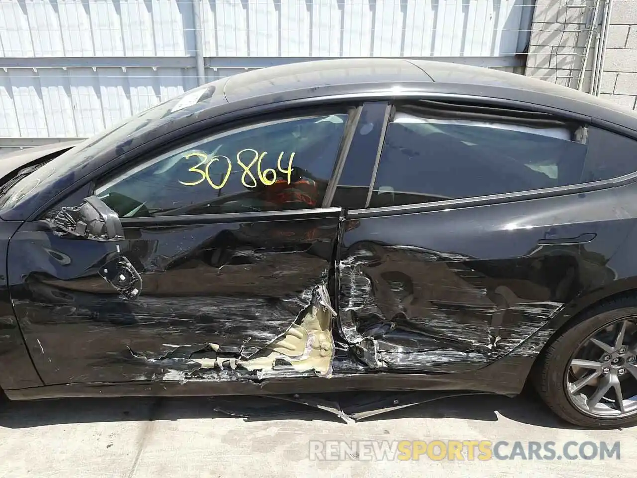 9 Photograph of a damaged car 5YJ3E1EA4MF861615 TESLA MODEL 3 2021