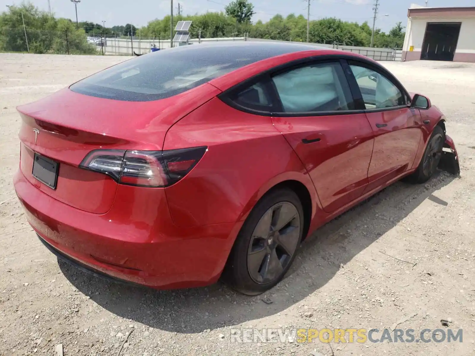 4 Фотография поврежденного автомобиля 5YJ3E1EA4MF866975 TESLA MODEL 3 2021