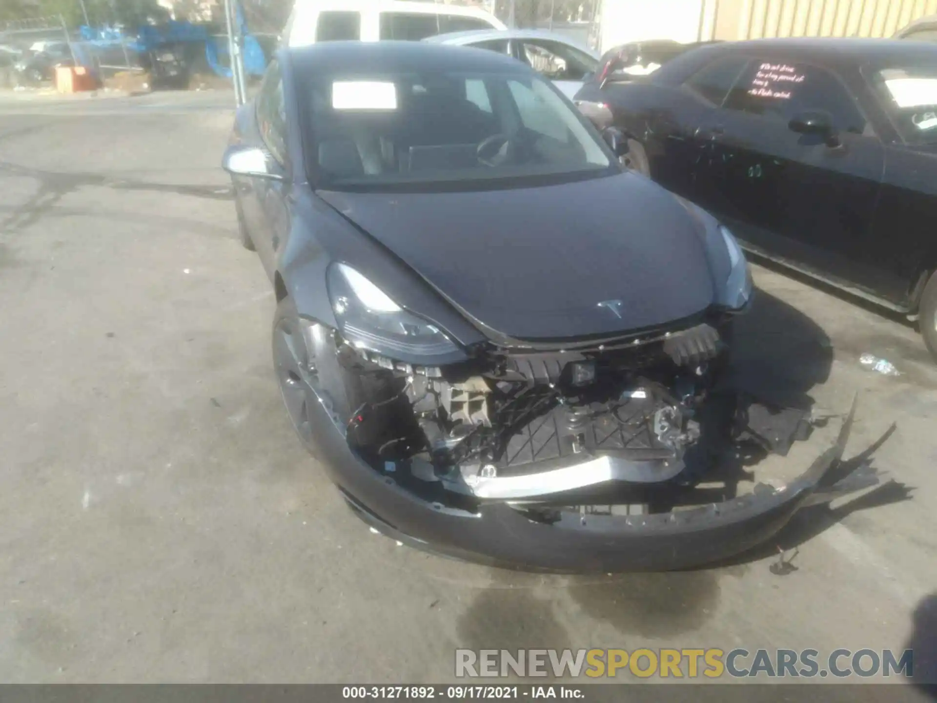 6 Photograph of a damaged car 5YJ3E1EA4MF867589 TESLA MODEL 3 2021