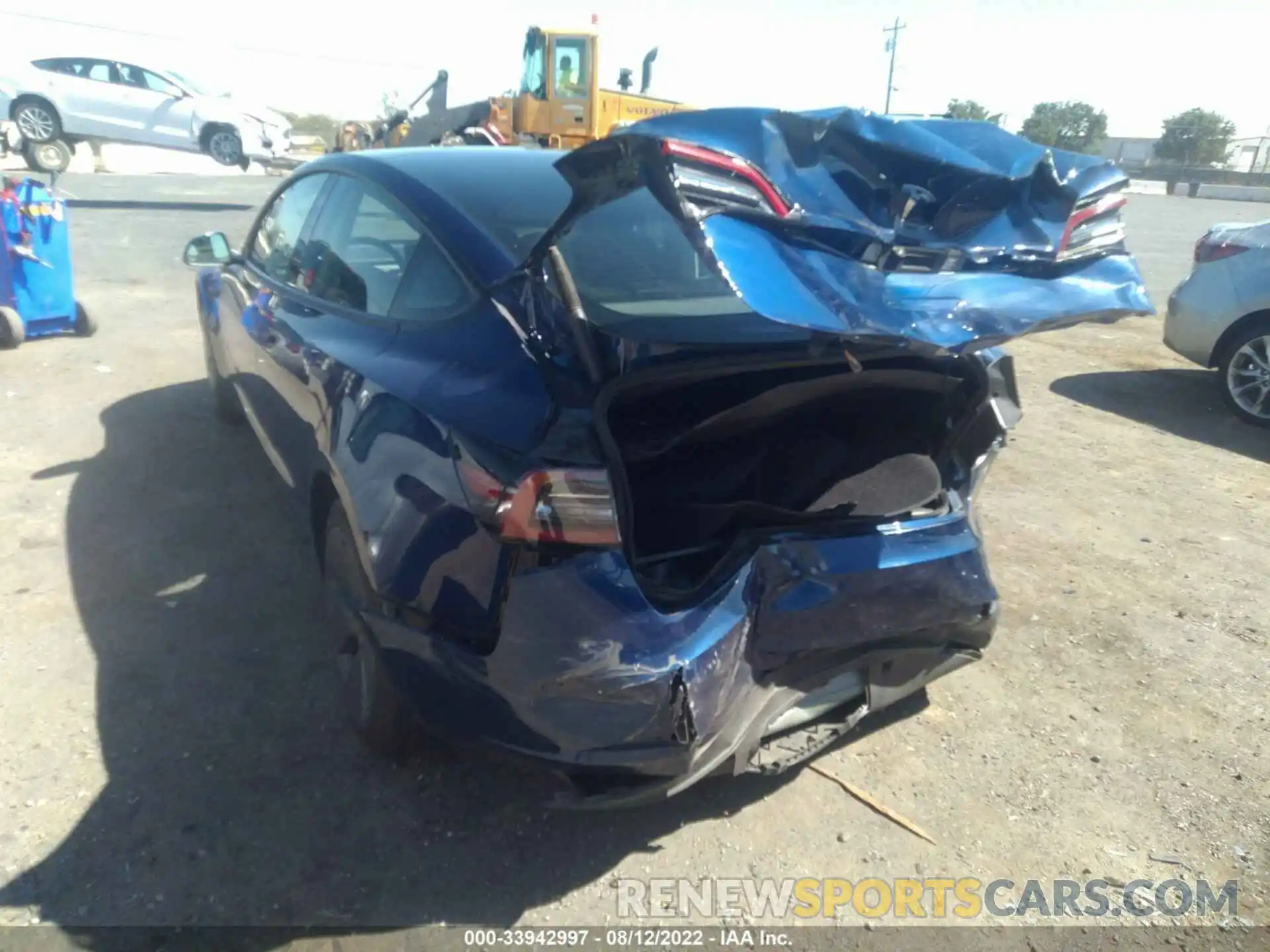 6 Photograph of a damaged car 5YJ3E1EA4MF875174 TESLA MODEL 3 2021