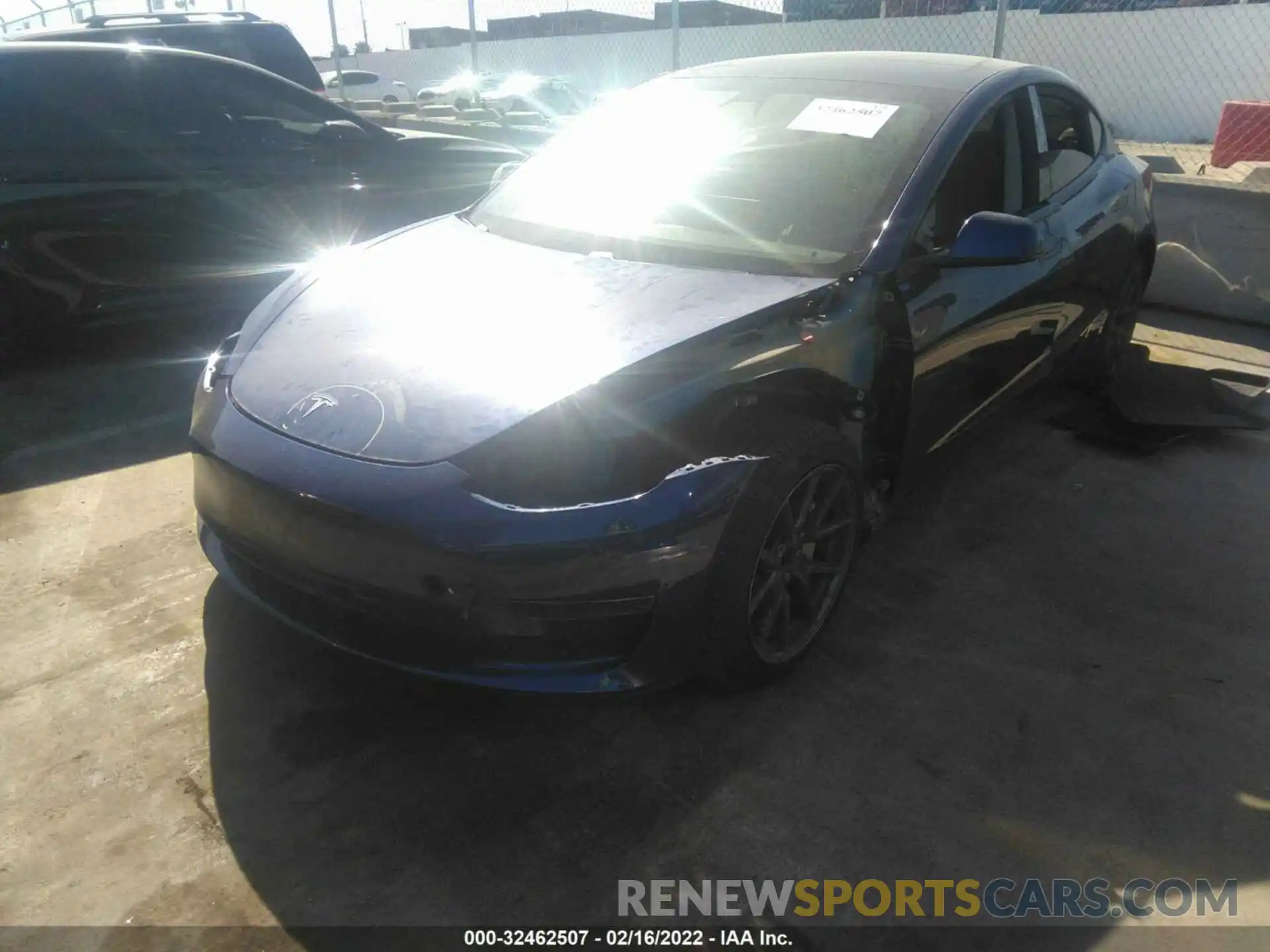 6 Фотография поврежденного автомобиля 5YJ3E1EA4MF878821 TESLA MODEL 3 2021