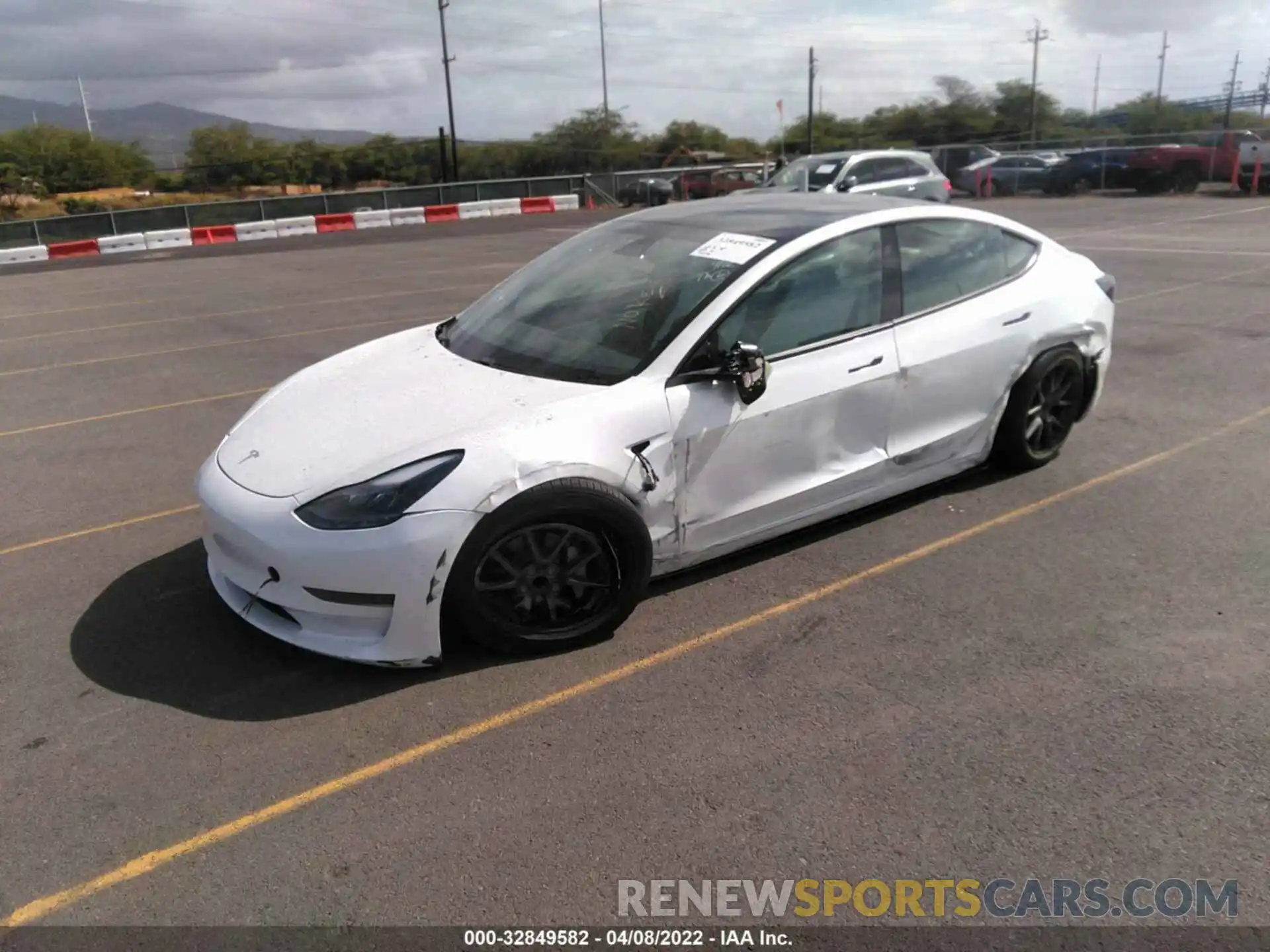 2 Фотография поврежденного автомобиля 5YJ3E1EA4MF908562 TESLA MODEL 3 2021