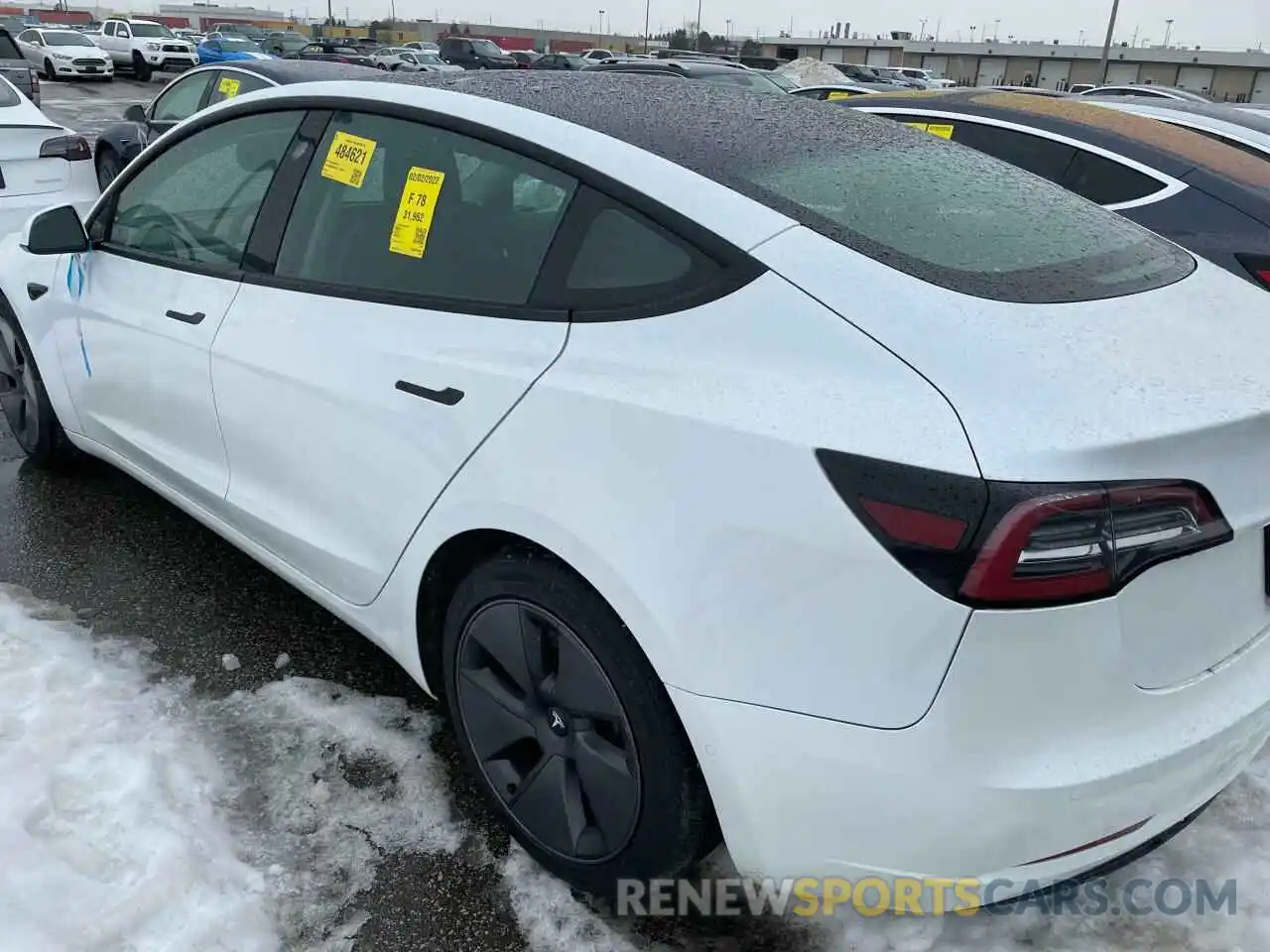 3 Photograph of a damaged car 5YJ3E1EA4MF914734 TESLA MODEL 3 2021