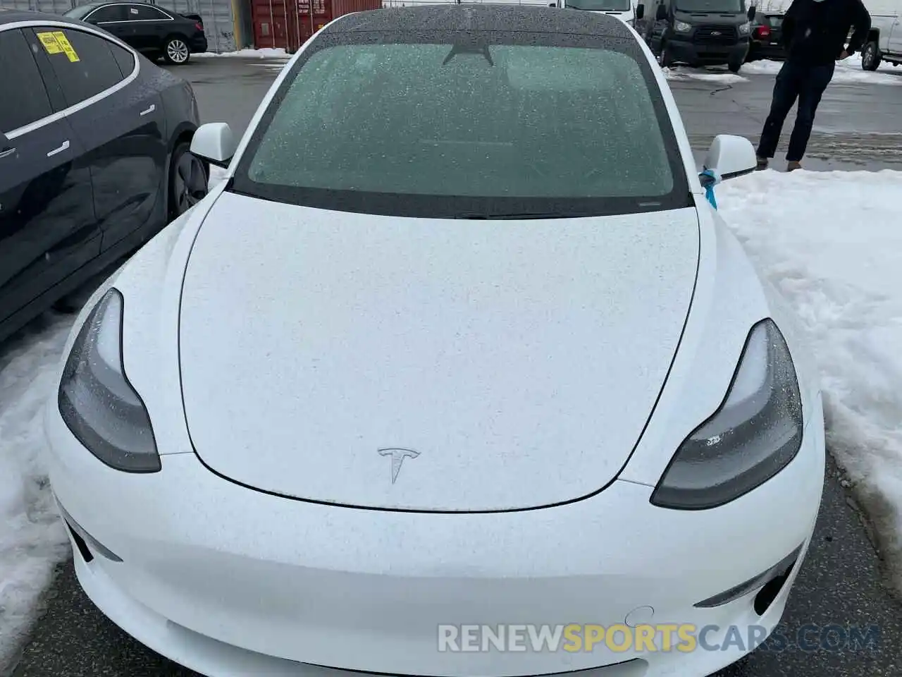 7 Photograph of a damaged car 5YJ3E1EA4MF914734 TESLA MODEL 3 2021