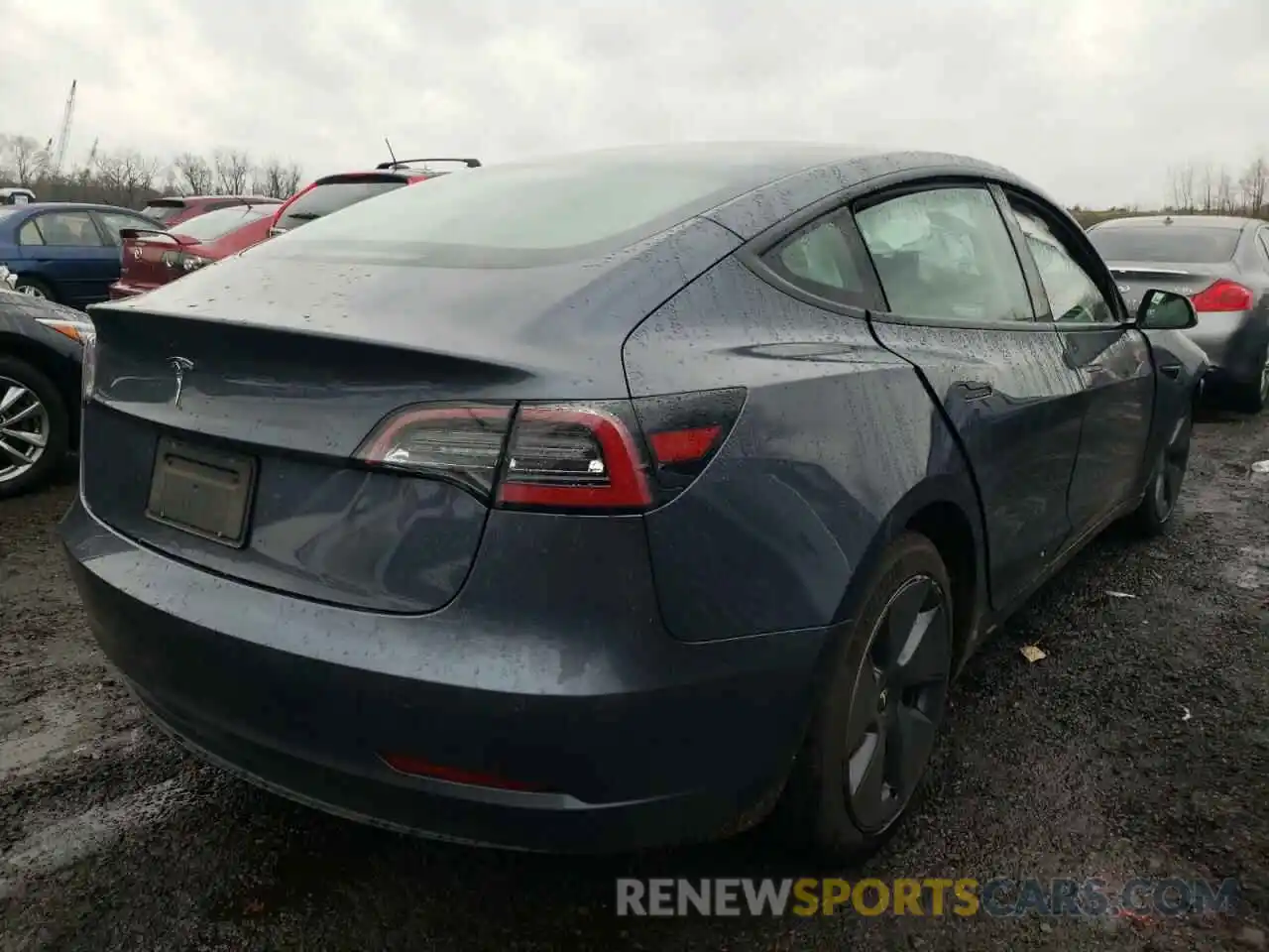 4 Фотография поврежденного автомобиля 5YJ3E1EA4MF921358 TESLA MODEL 3 2021