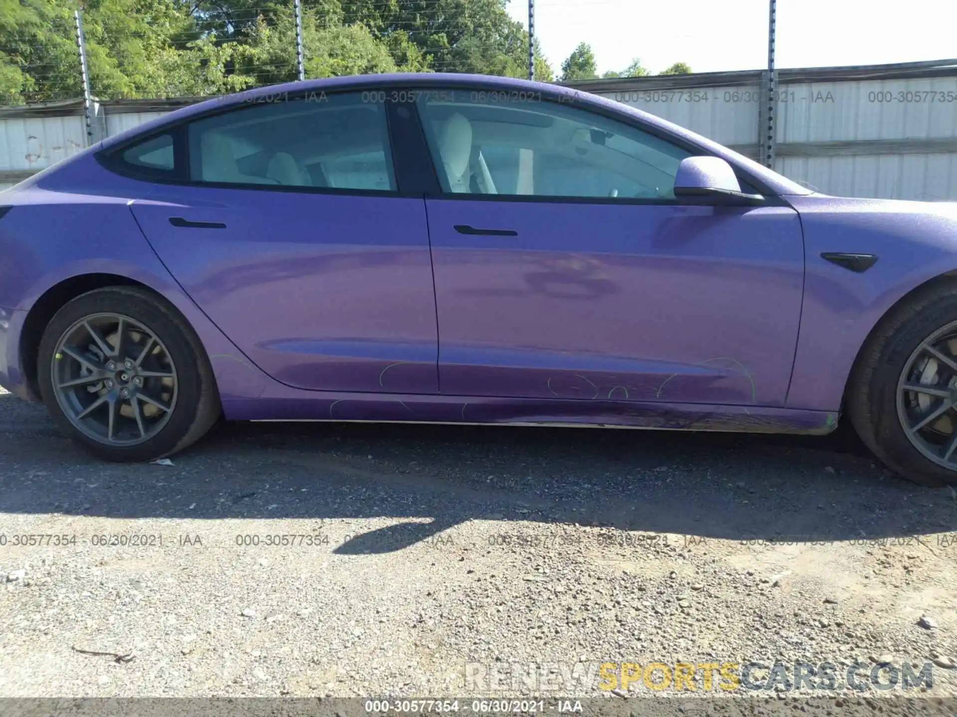 6 Photograph of a damaged car 5YJ3E1EA4MF921604 TESLA MODEL 3 2021