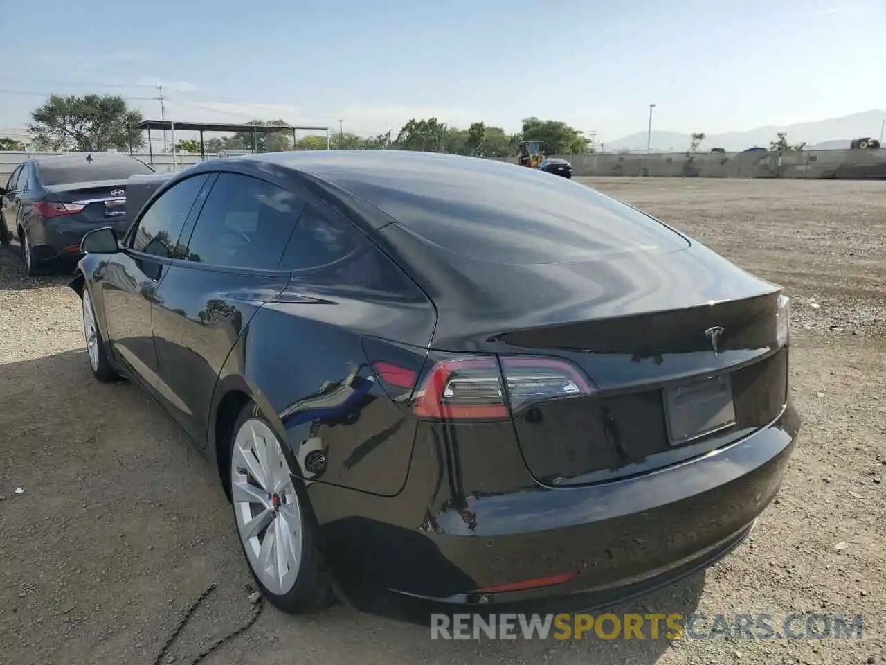 3 Фотография поврежденного автомобиля 5YJ3E1EA4MF922056 TESLA MODEL 3 2021