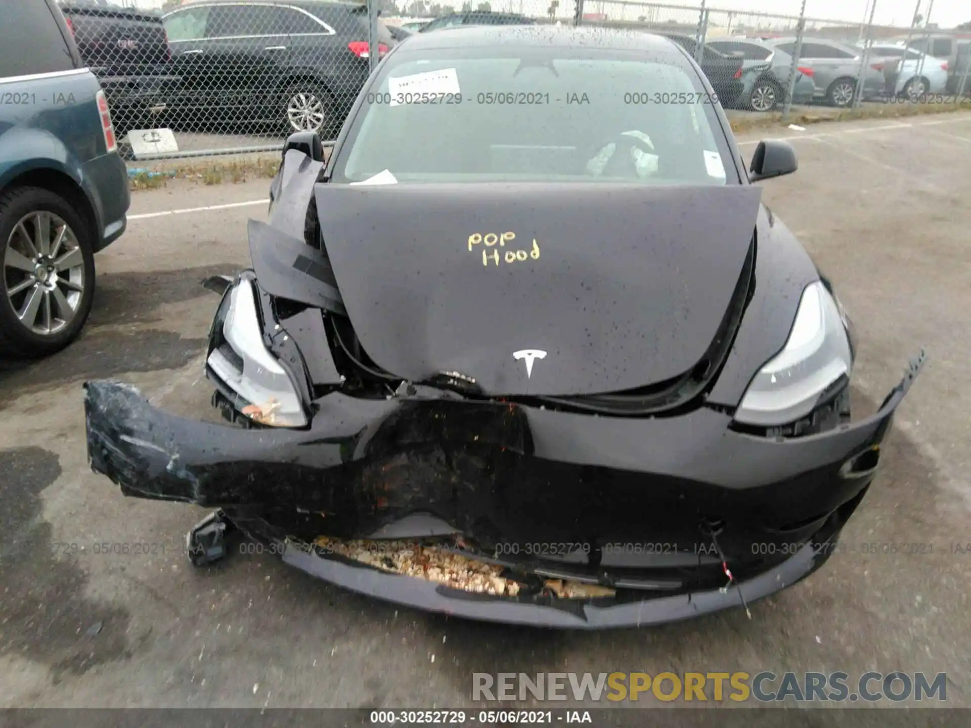 6 Photograph of a damaged car 5YJ3E1EA4MF939259 TESLA MODEL 3 2021