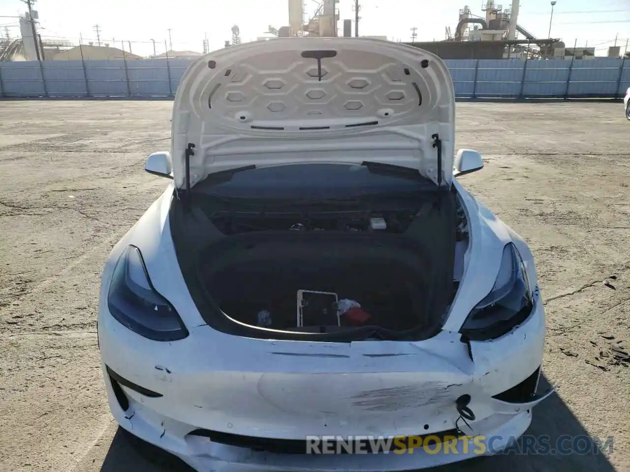 9 Photograph of a damaged car 5YJ3E1EA4MF941495 TESLA MODEL 3 2021