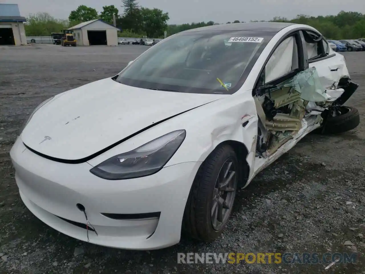 2 Фотография поврежденного автомобиля 5YJ3E1EA4MF981883 TESLA MODEL 3 2021