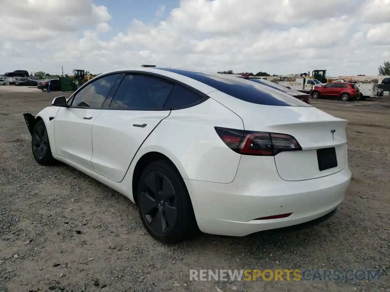 3 Фотография поврежденного автомобиля 5YJ3E1EA4MF989658 TESLA MODEL 3 2021