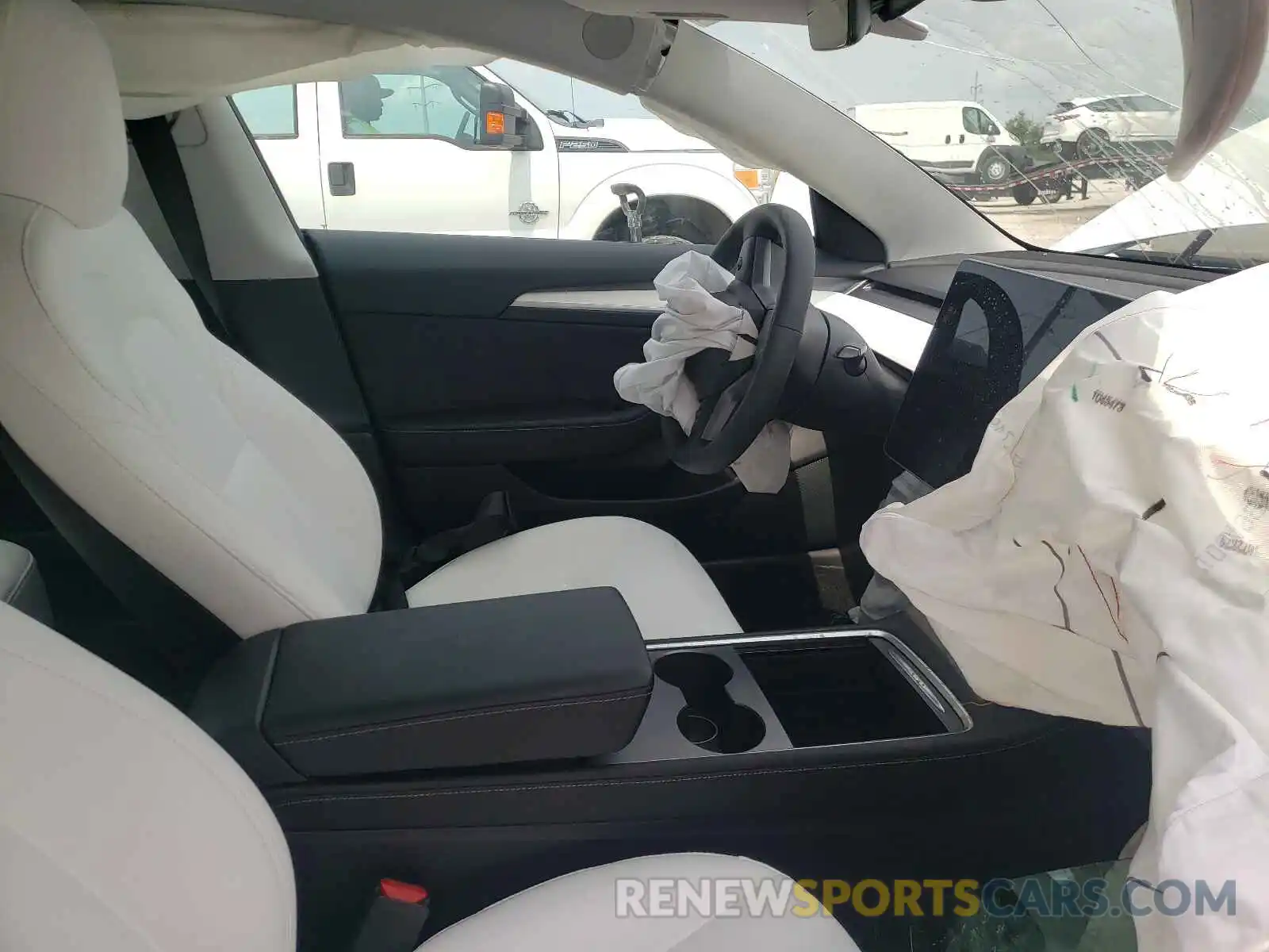 5 Photograph of a damaged car 5YJ3E1EA4MF994262 TESLA MODEL 3 2021