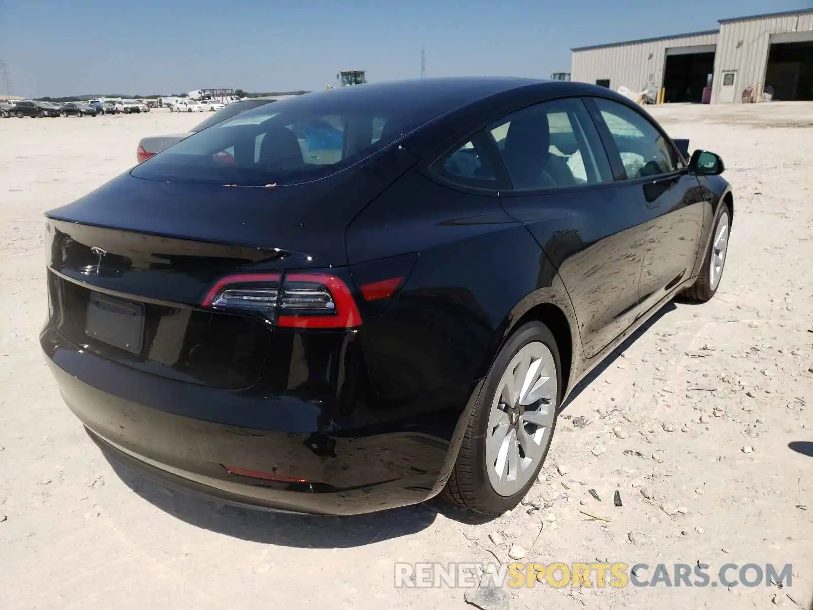 4 Photograph of a damaged car 5YJ3E1EA5MF063012 TESLA MODEL 3 2021