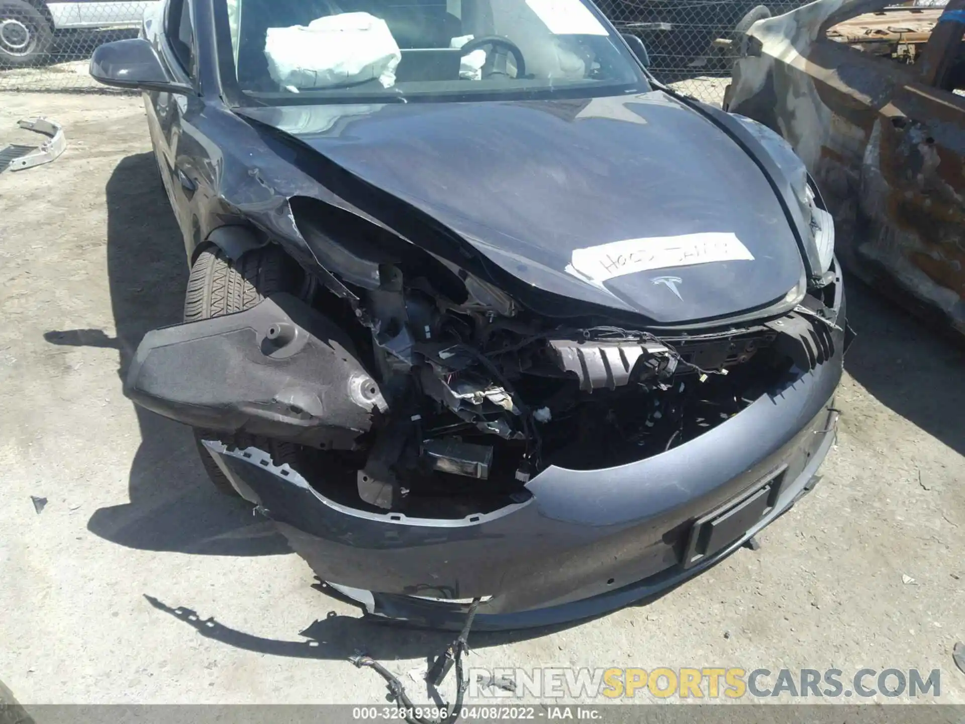 6 Photograph of a damaged car 5YJ3E1EA5MF068422 TESLA MODEL 3 2021