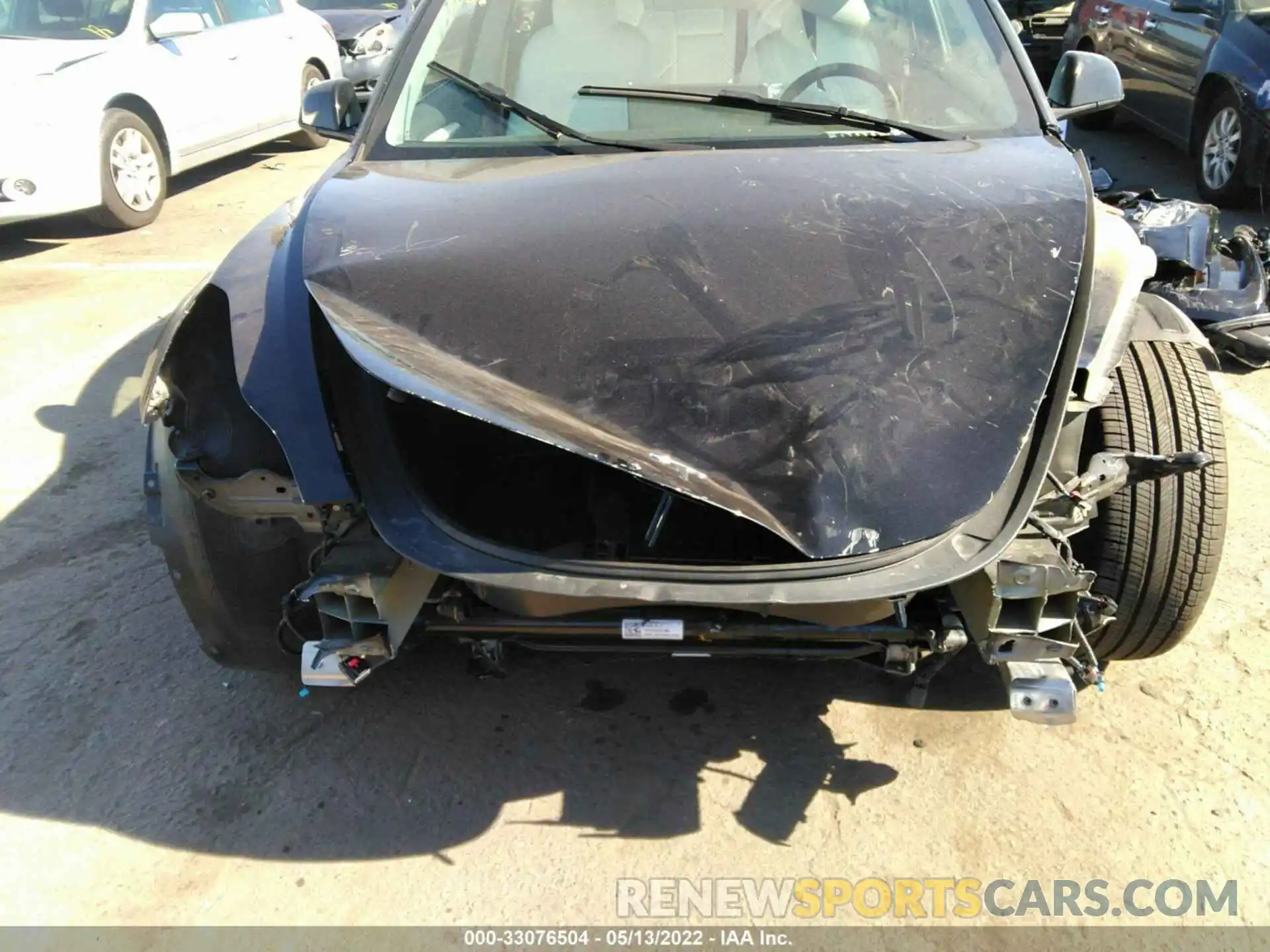 6 Photograph of a damaged car 5YJ3E1EA5MF085916 TESLA MODEL 3 2021