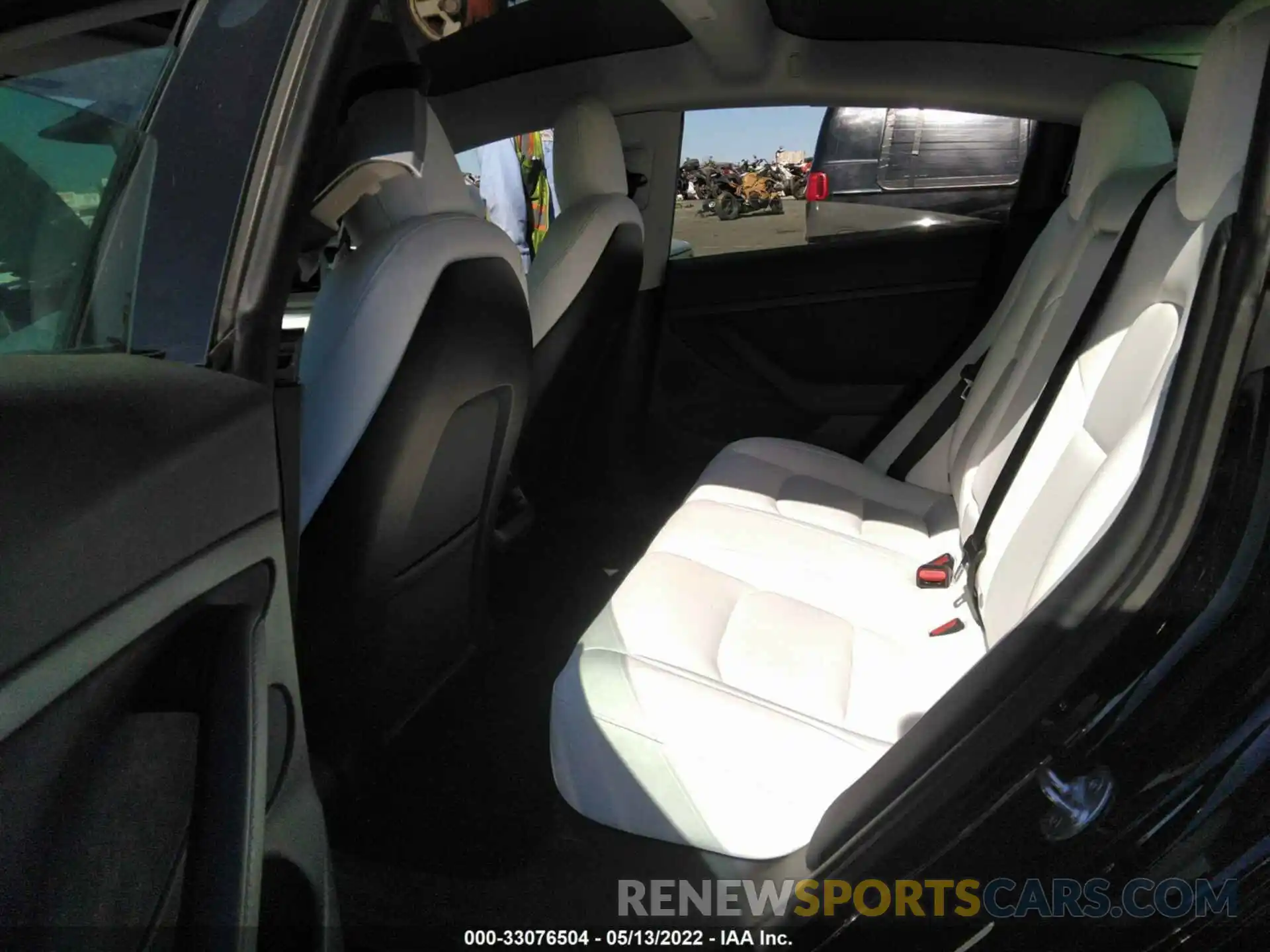 8 Photograph of a damaged car 5YJ3E1EA5MF085916 TESLA MODEL 3 2021