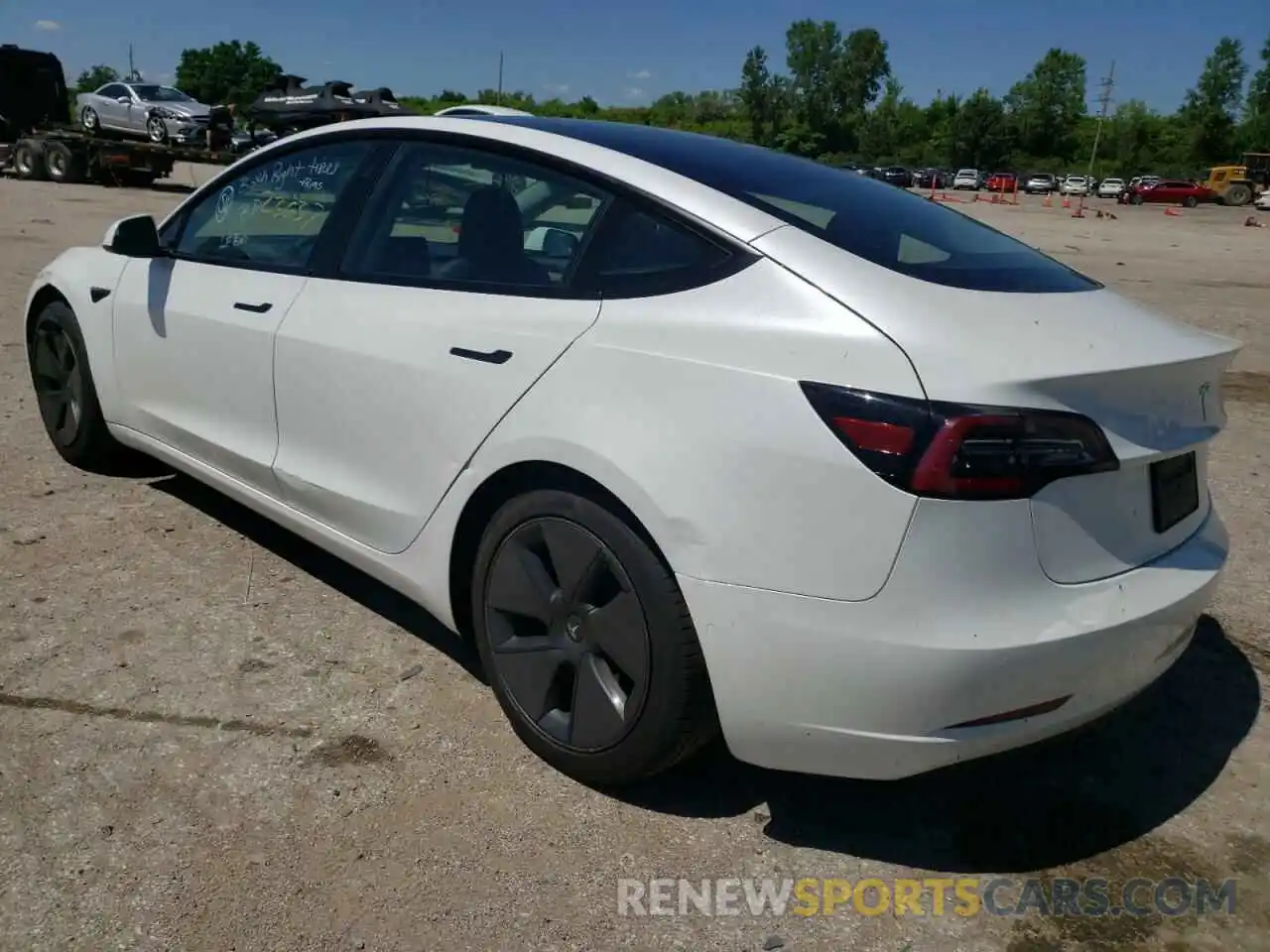 3 Фотография поврежденного автомобиля 5YJ3E1EA5MF092204 TESLA MODEL 3 2021