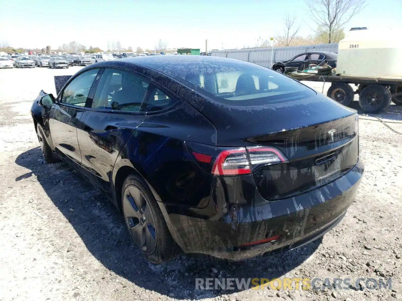 3 Photograph of a damaged car 5YJ3E1EA5MF857430 TESLA MODEL 3 2021