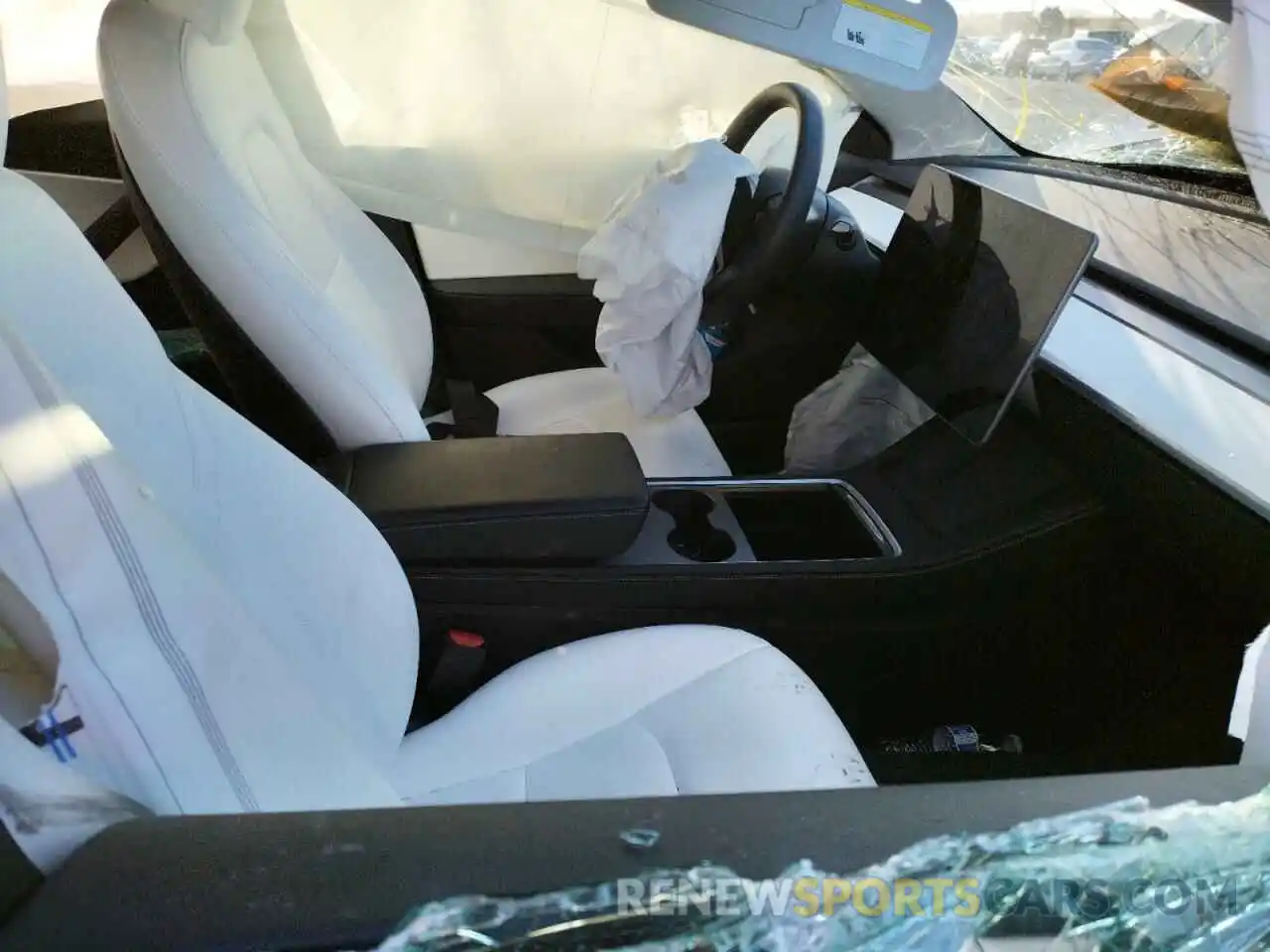 5 Photograph of a damaged car 5YJ3E1EA5MF877127 TESLA MODEL 3 2021