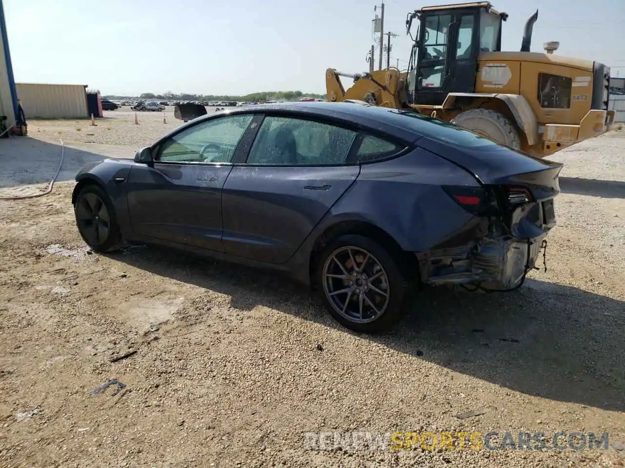 3 Фотография поврежденного автомобиля 5YJ3E1EA5MF921384 TESLA MODEL 3 2021