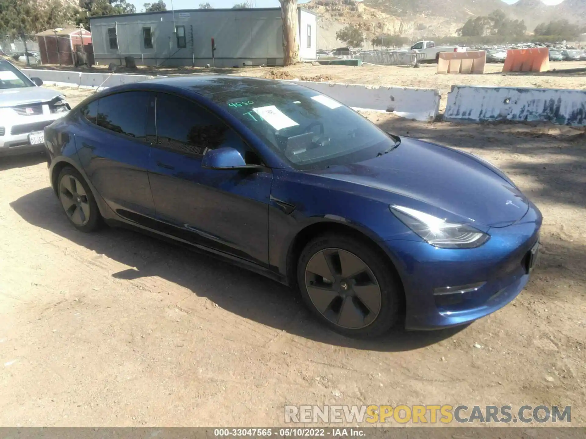 1 Photograph of a damaged car 5YJ3E1EA5MF940209 TESLA MODEL 3 2021