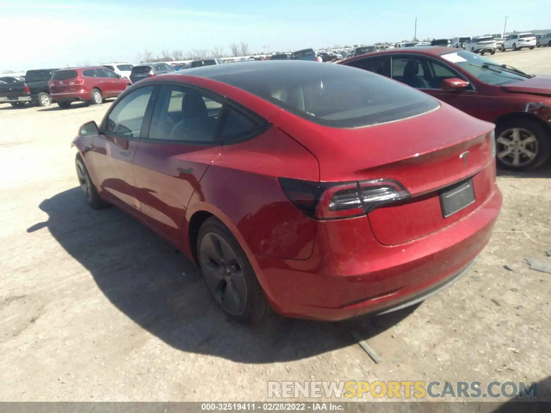 3 Фотография поврежденного автомобиля 5YJ3E1EA5MF996151 TESLA MODEL 3 2021