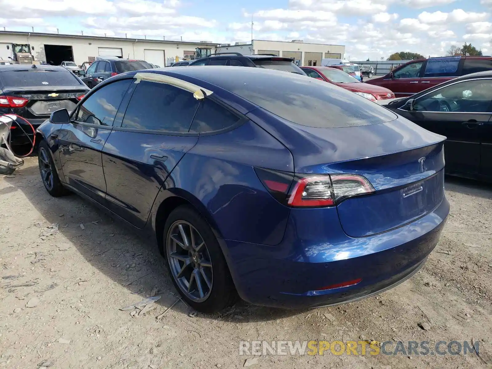 3 Photograph of a damaged car 5YJ3E1EA5MF996179 TESLA MODEL 3 2021