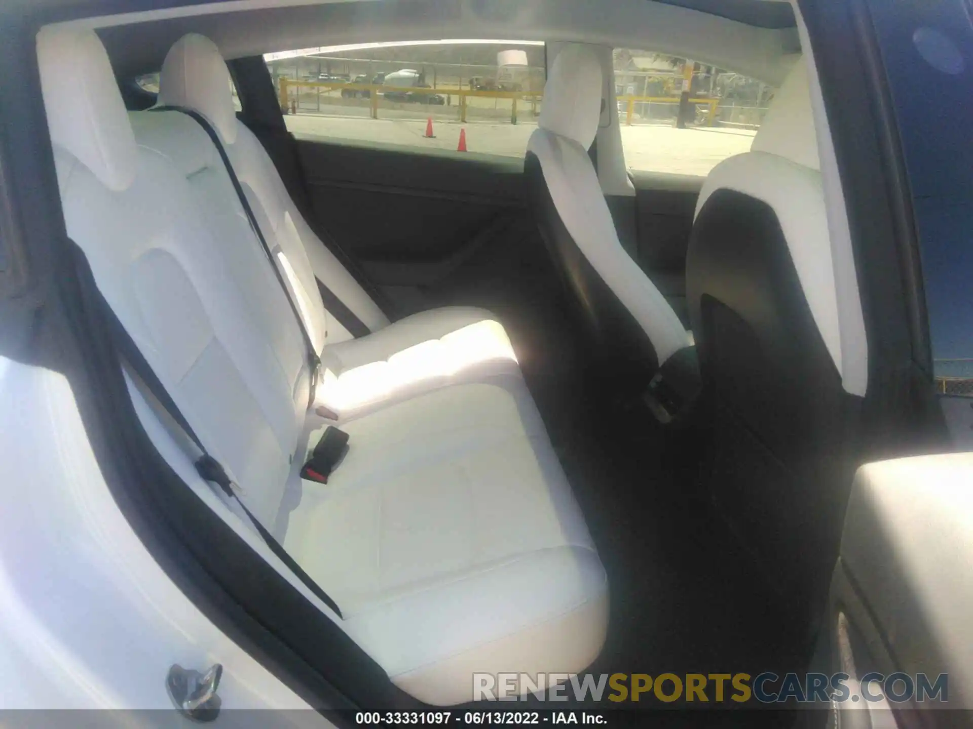 8 Photograph of a damaged car 5YJ3E1EA6MF000789 TESLA MODEL 3 2021