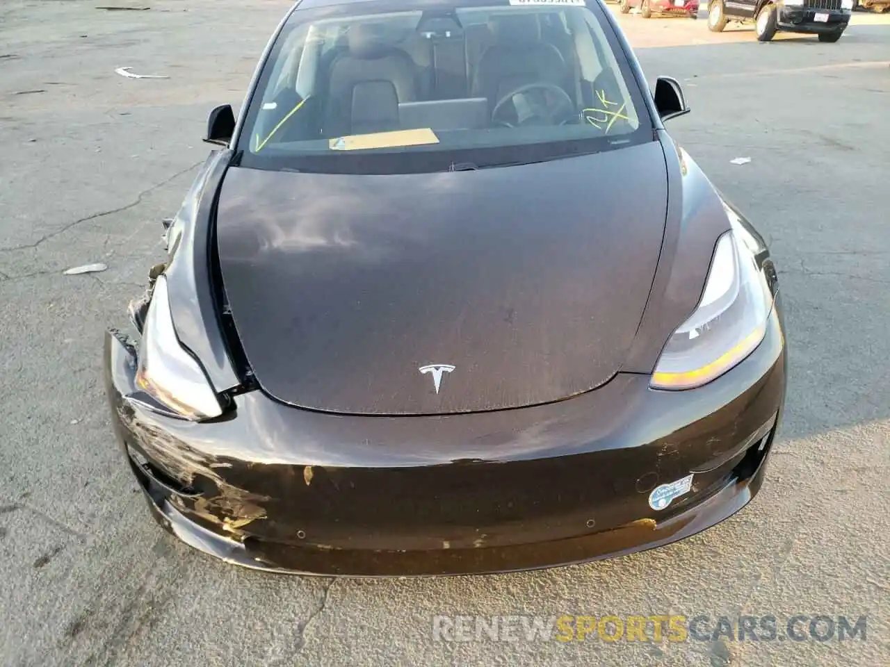 7 Фотография поврежденного автомобиля 5YJ3E1EA6MF001411 TESLA MODEL 3 2021