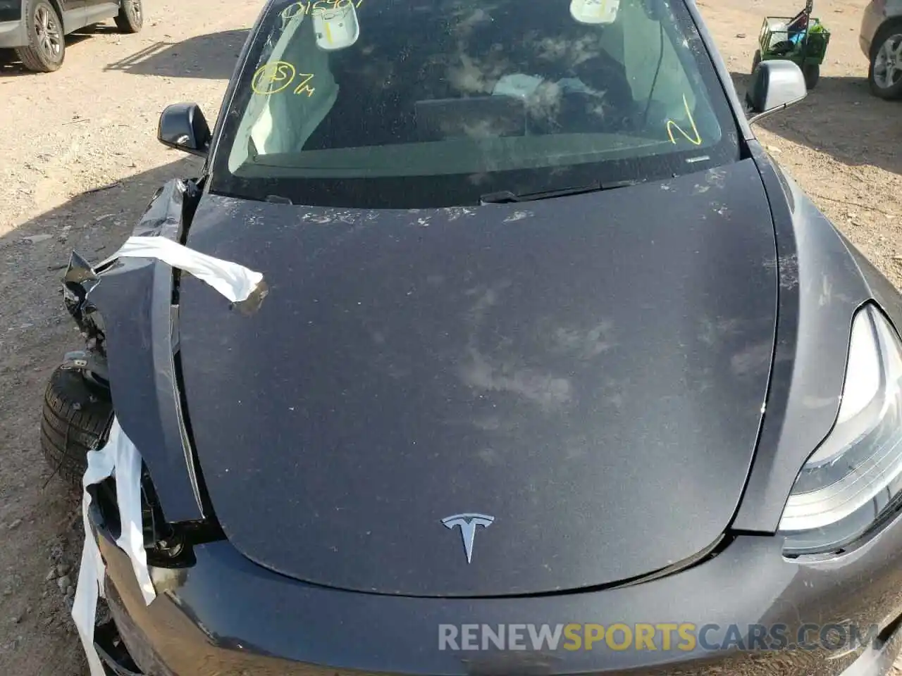 7 Photograph of a damaged car 5YJ3E1EA6MF015907 TESLA MODEL 3 2021