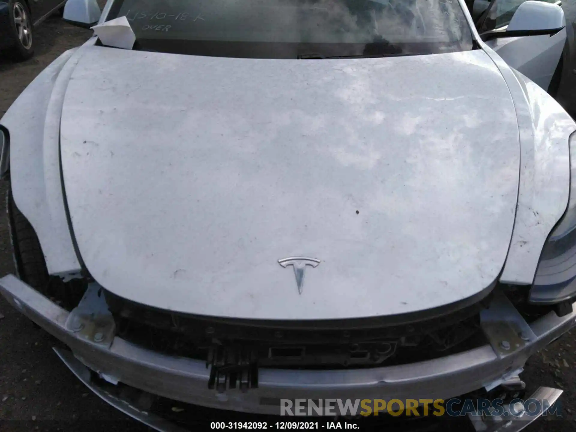 10 Photograph of a damaged car 5YJ3E1EA6MF016409 TESLA MODEL 3 2021