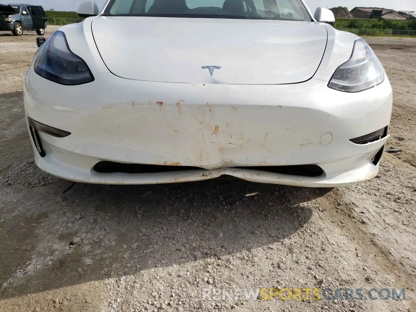 9 Photograph of a damaged car 5YJ3E1EA6MF027541 TESLA MODEL 3 2021