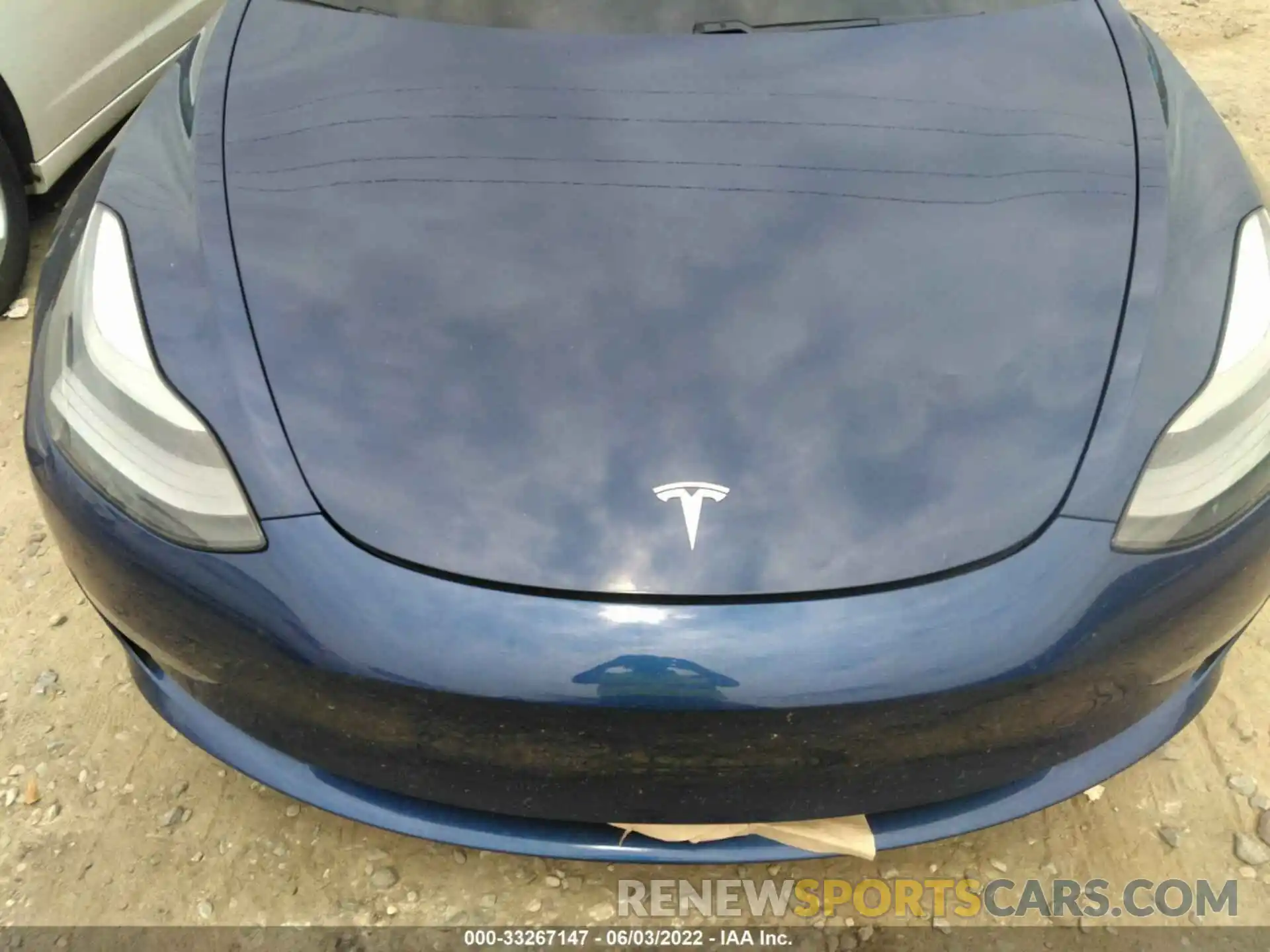 10 Photograph of a damaged car 5YJ3E1EA6MF047157 TESLA MODEL 3 2021