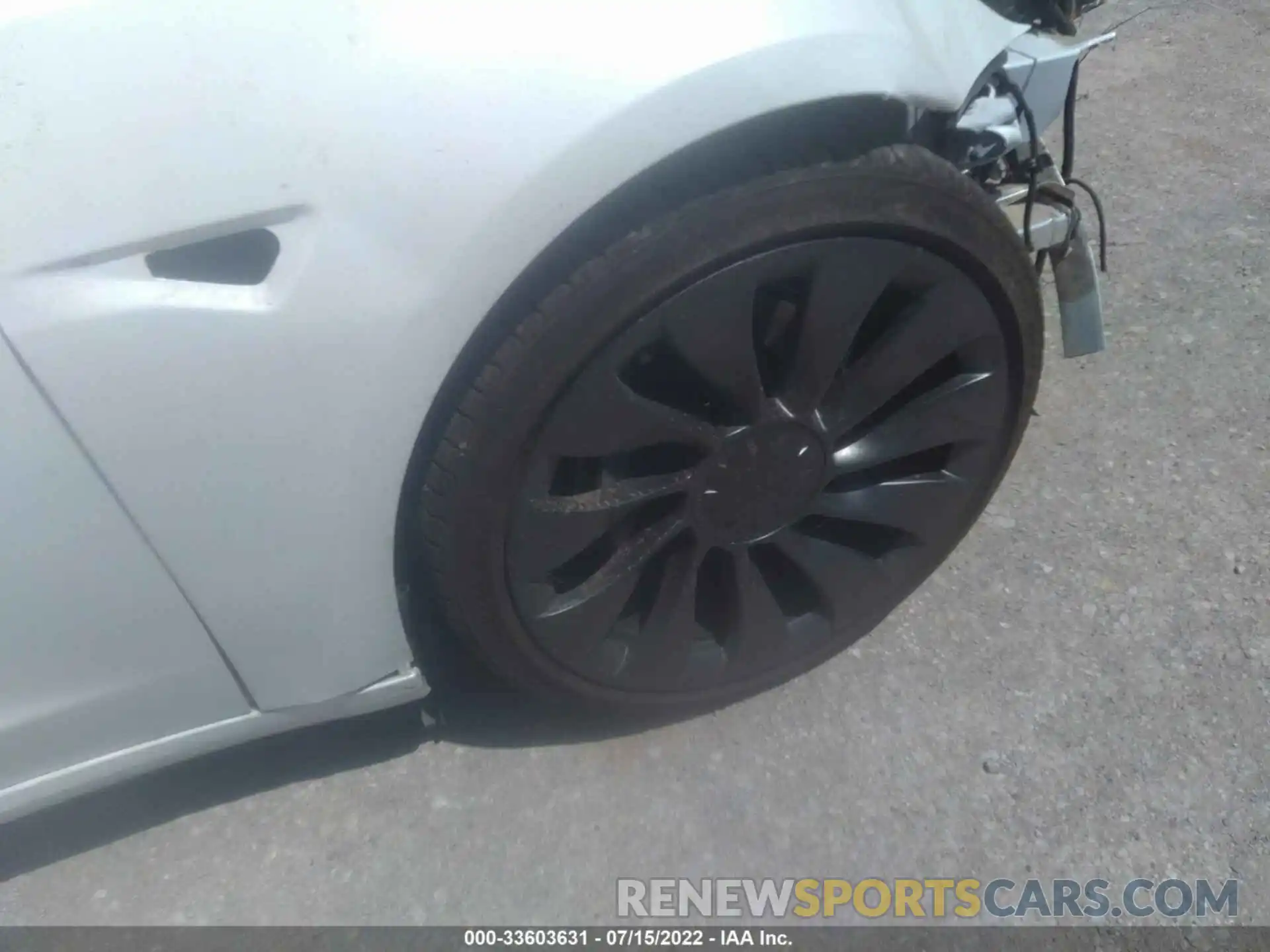 13 Photograph of a damaged car 5YJ3E1EA6MF048342 TESLA MODEL 3 2021