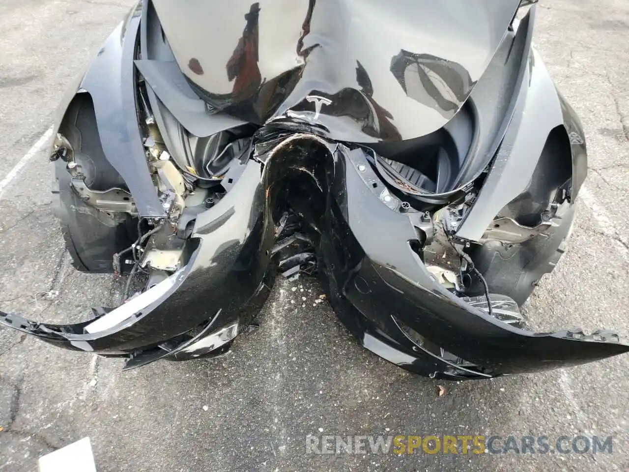 7 Photograph of a damaged car 5YJ3E1EA6MF052410 TESLA MODEL 3 2021