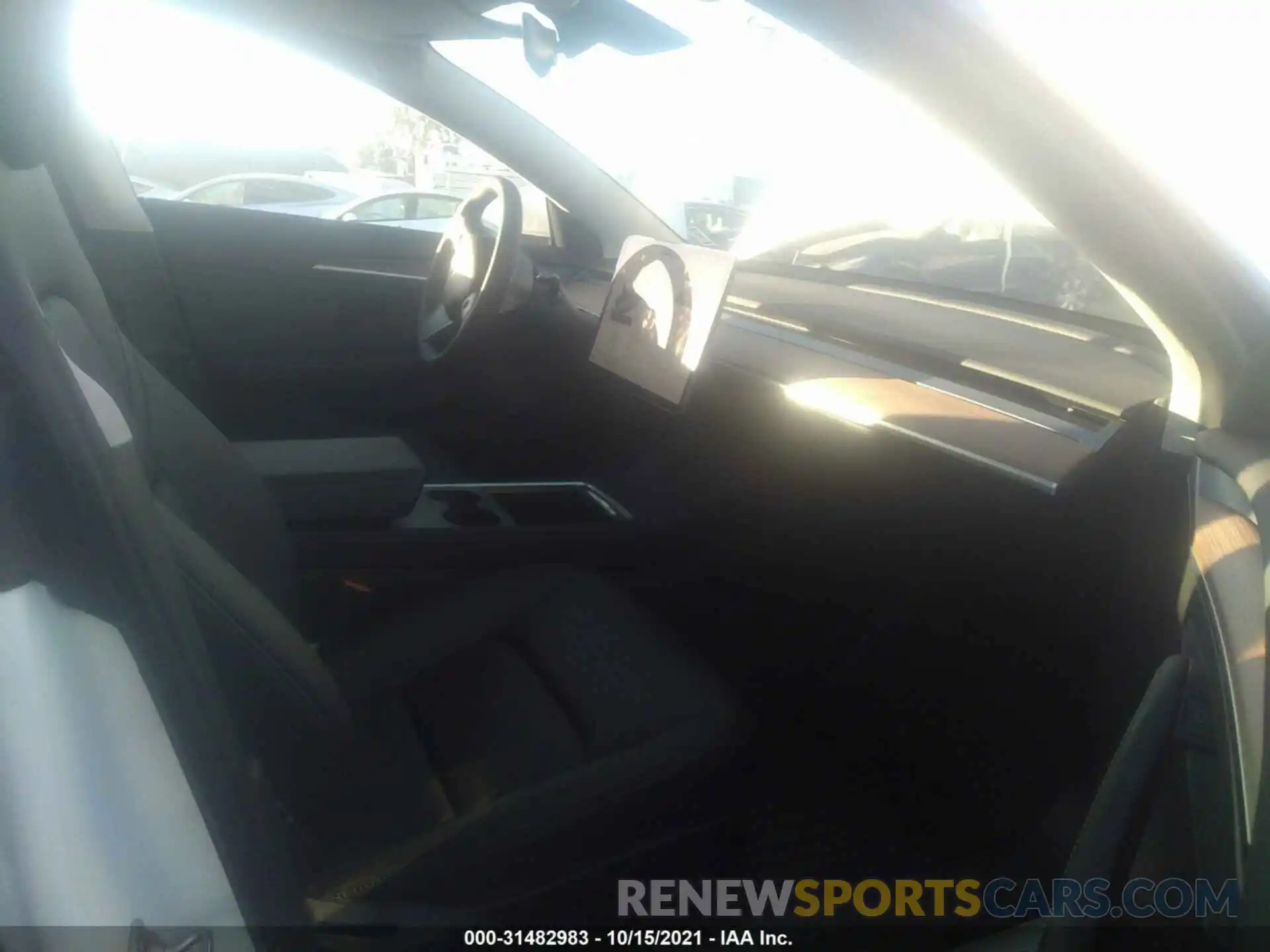 5 Photograph of a damaged car 5YJ3E1EA6MF067103 TESLA MODEL 3 2021