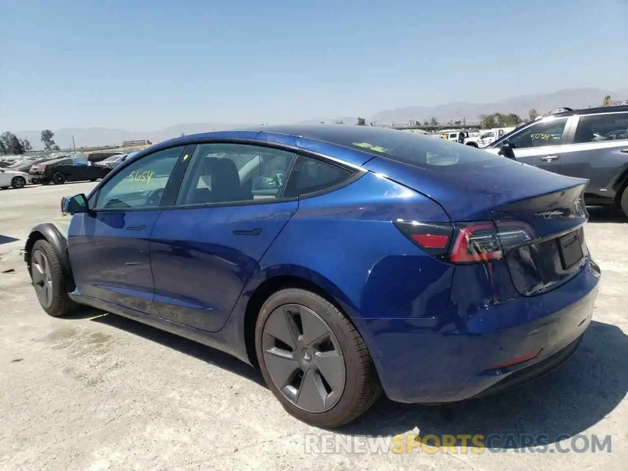 3 Photograph of a damaged car 5YJ3E1EA6MF068879 TESLA MODEL 3 2021