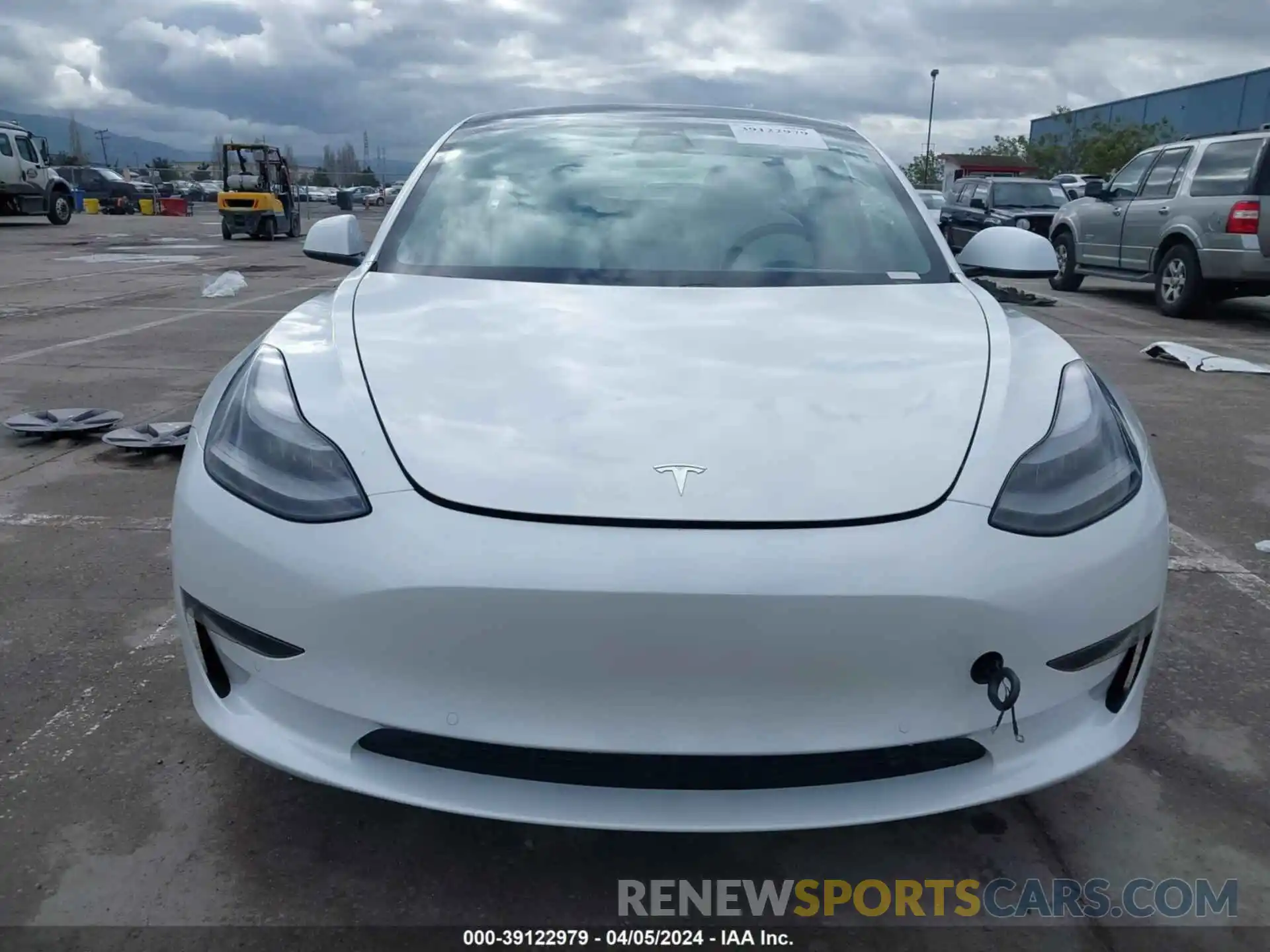 13 Photograph of a damaged car 5YJ3E1EA6MF071703 TESLA MODEL 3 2021