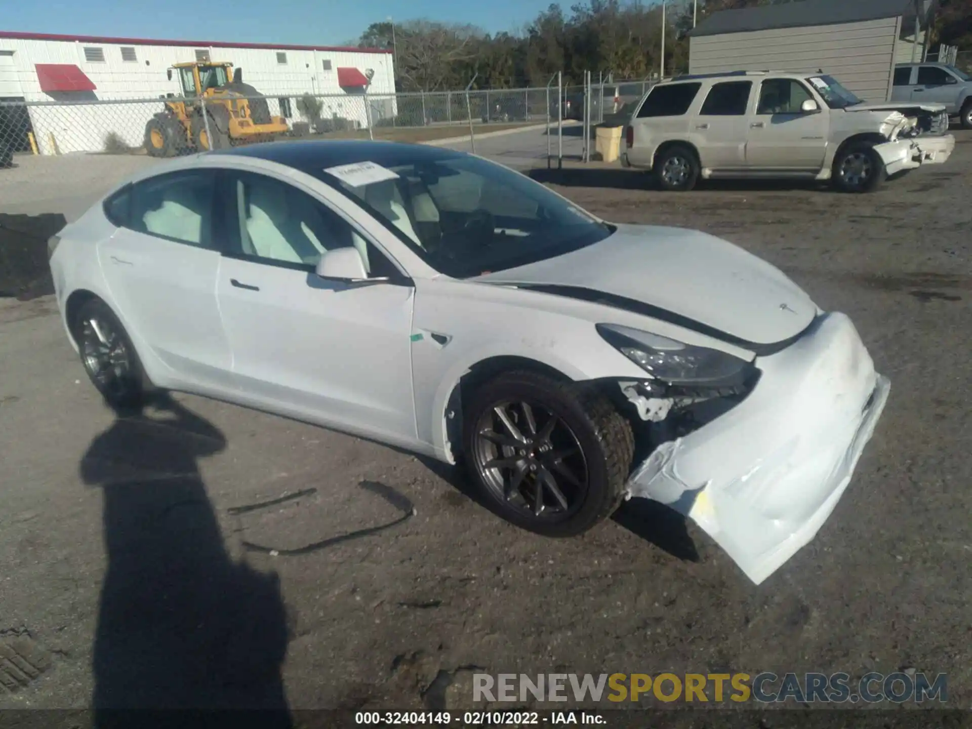 1 Photograph of a damaged car 5YJ3E1EA6MF083270 TESLA MODEL 3 2021