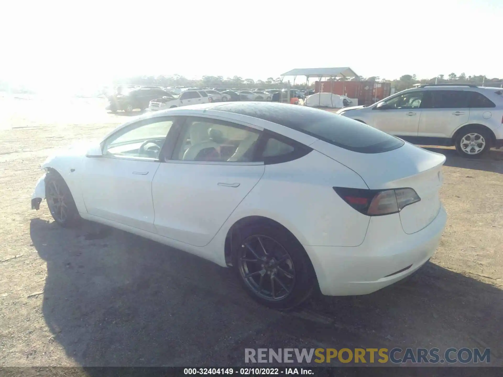 3 Photograph of a damaged car 5YJ3E1EA6MF083270 TESLA MODEL 3 2021