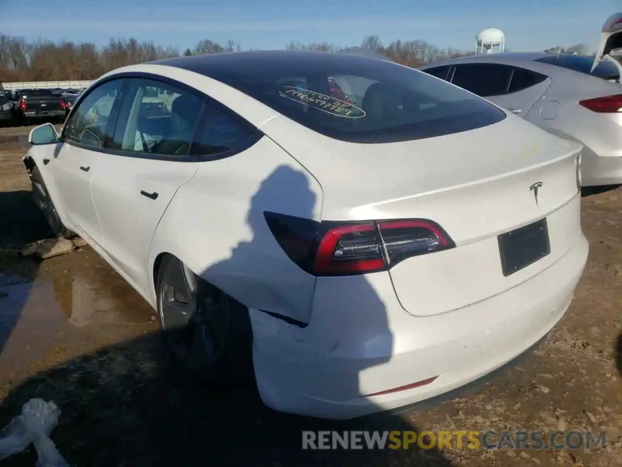 3 Photograph of a damaged car 5YJ3E1EA6MF088260 TESLA MODEL 3 2021