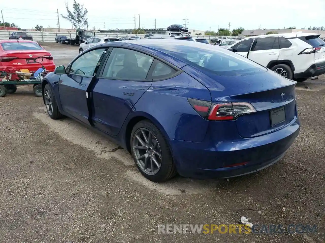 3 Фотография поврежденного автомобиля 5YJ3E1EA6MF090011 TESLA MODEL 3 2021