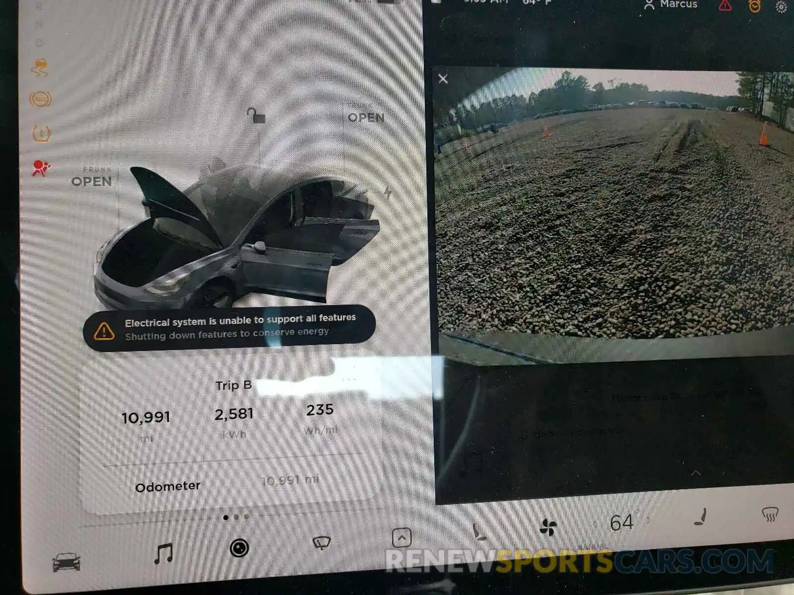 8 Photograph of a damaged car 5YJ3E1EA6MF866881 TESLA MODEL 3 2021