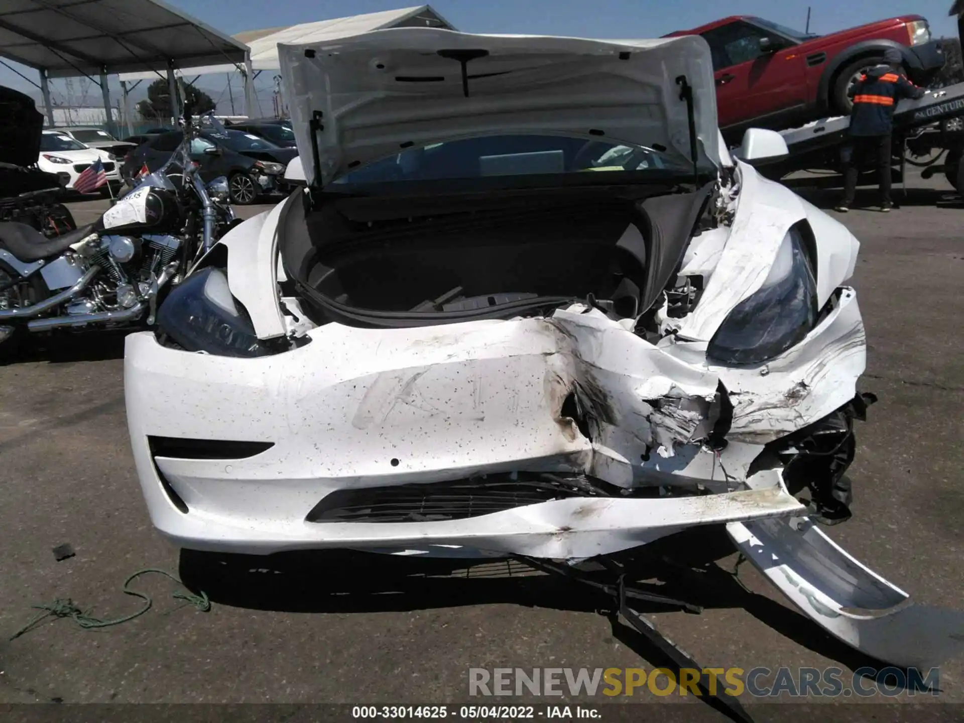 6 Photograph of a damaged car 5YJ3E1EA6MF867769 TESLA MODEL 3 2021