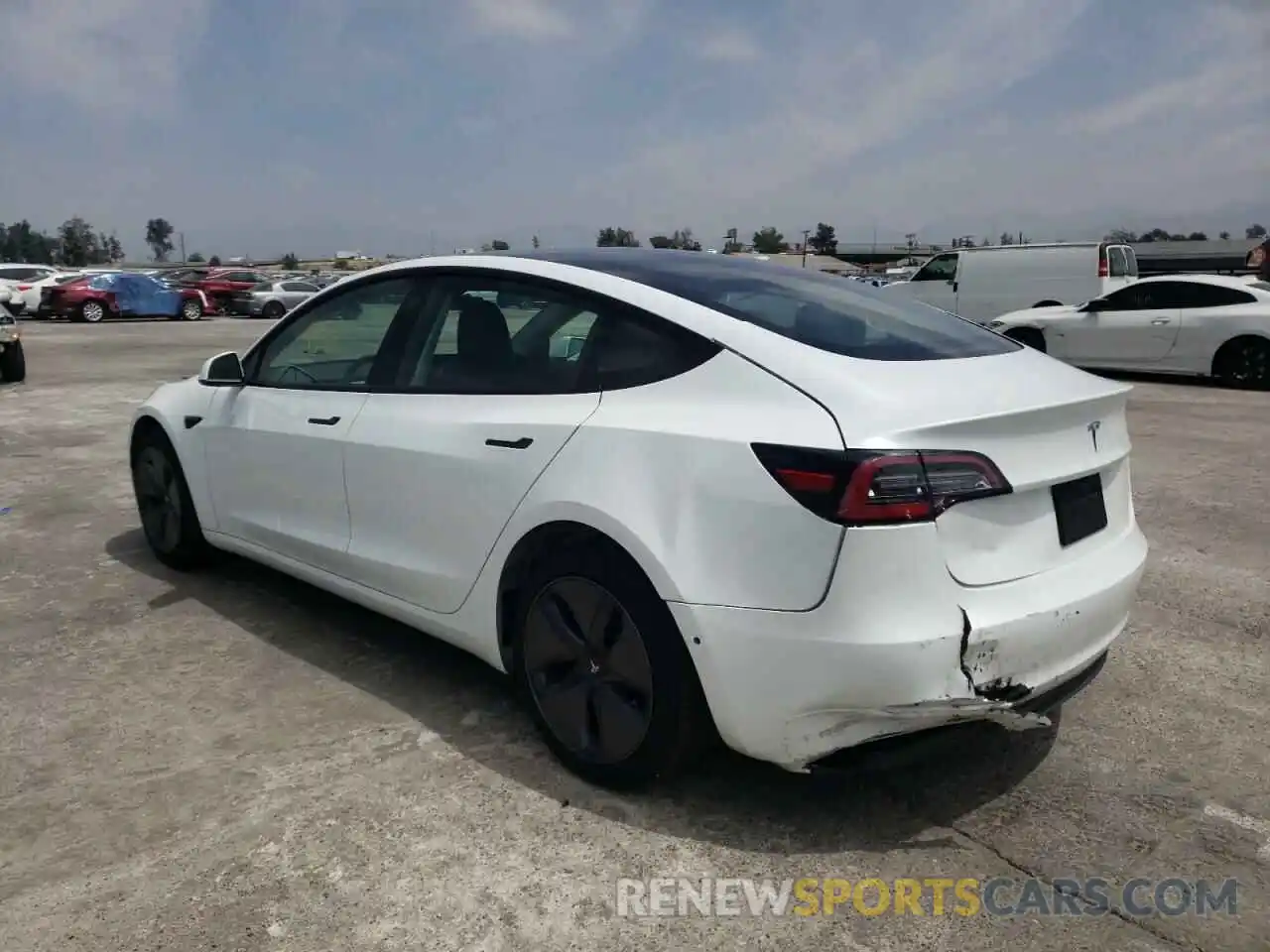 3 Фотография поврежденного автомобиля 5YJ3E1EA6MF868419 TESLA MODEL 3 2021