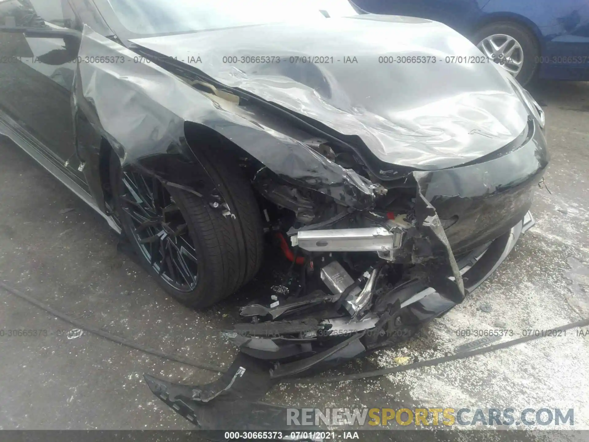 6 Photograph of a damaged car 5YJ3E1EA6MF875502 TESLA MODEL 3 2021